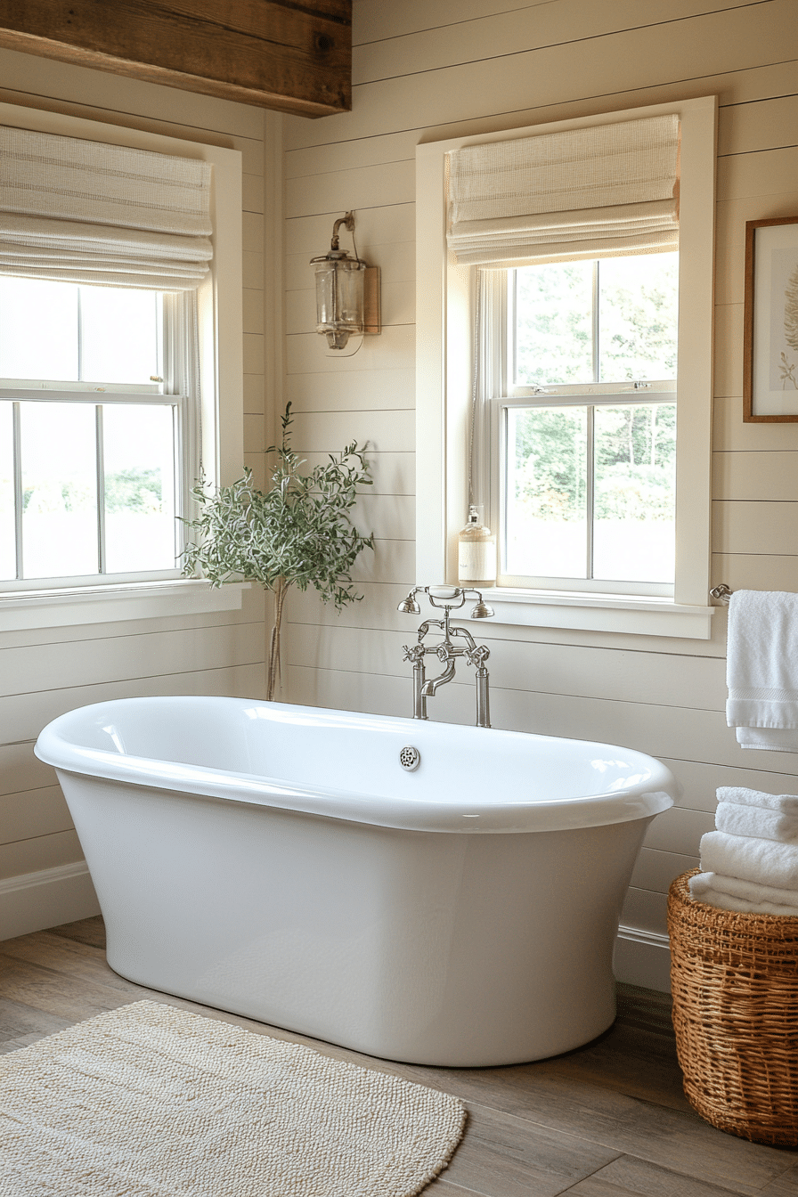 Country style bathroom