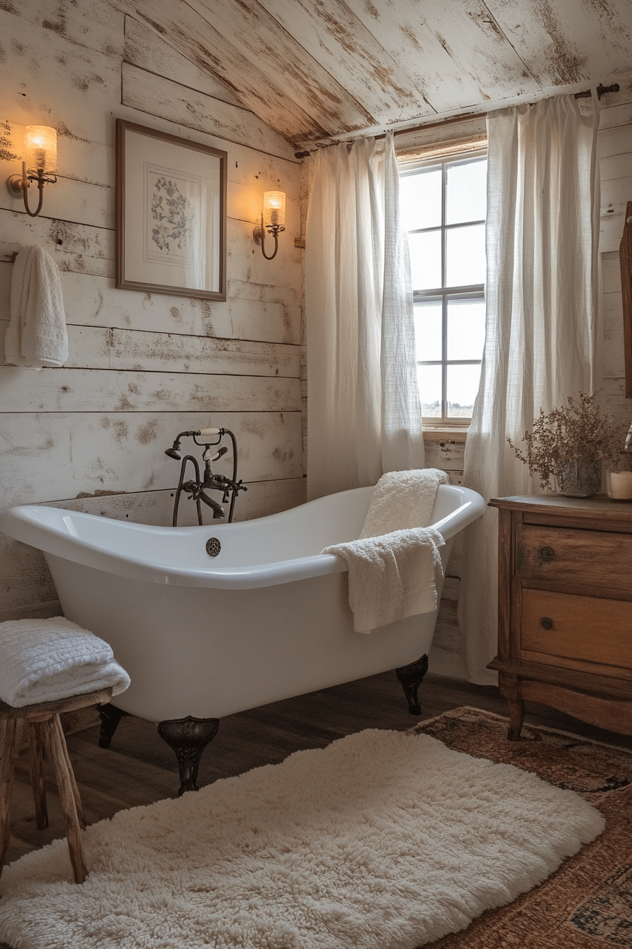 Country style bathroom