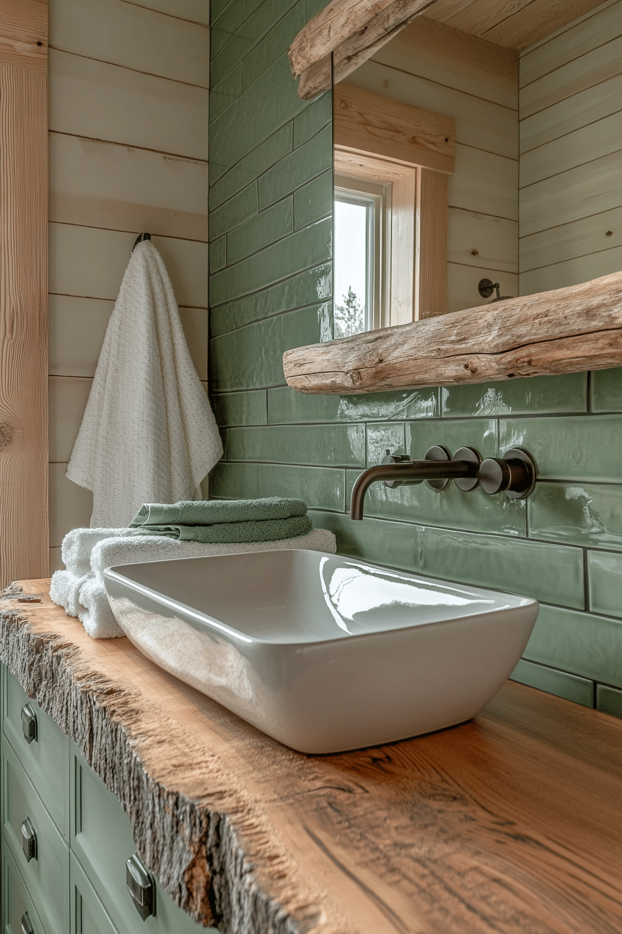 Country style bathroom