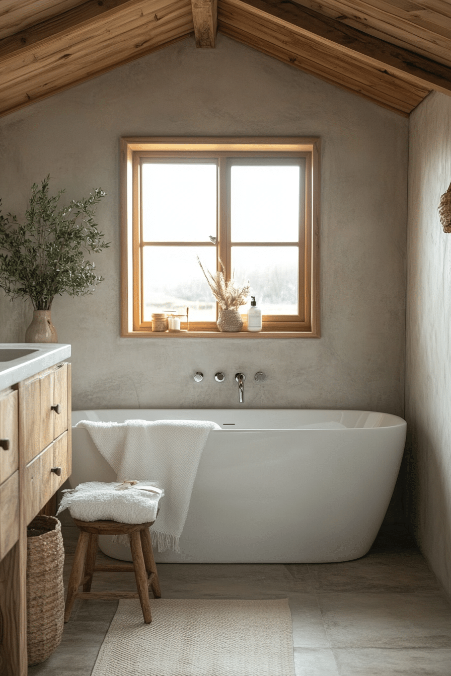 Country style bathroom