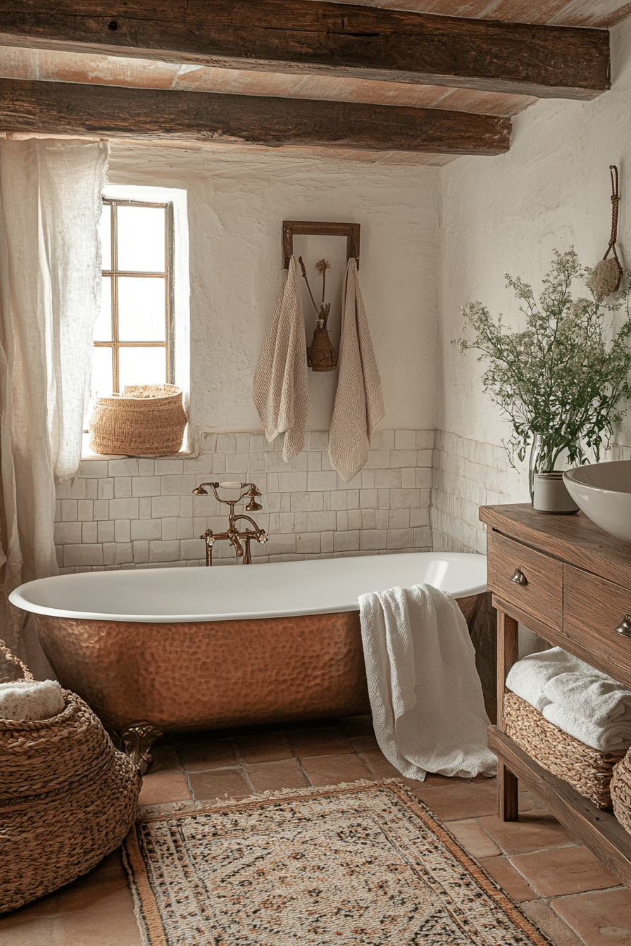 Country style bathroom