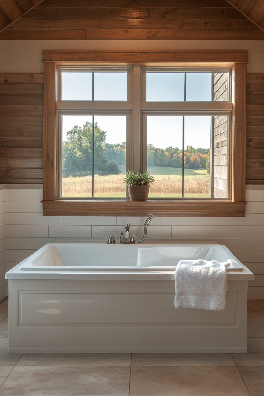 Country style bathroom