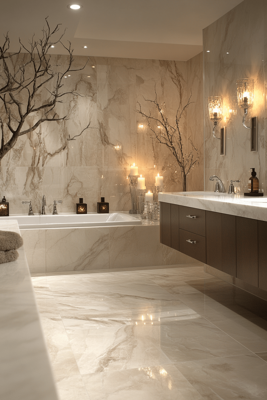 Luxury bathroom design