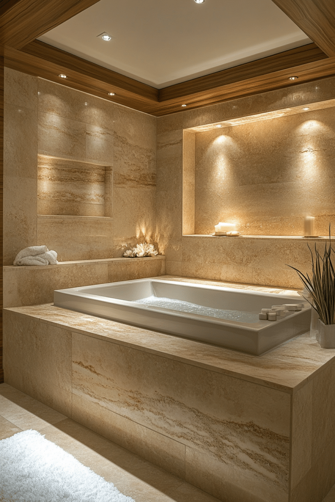 Luxury bathroom design