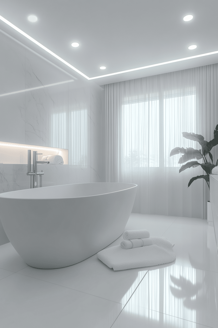 Luxury bathroom design