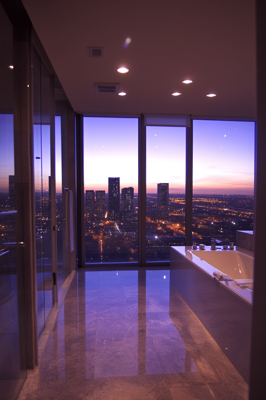 Luxury bathroom design