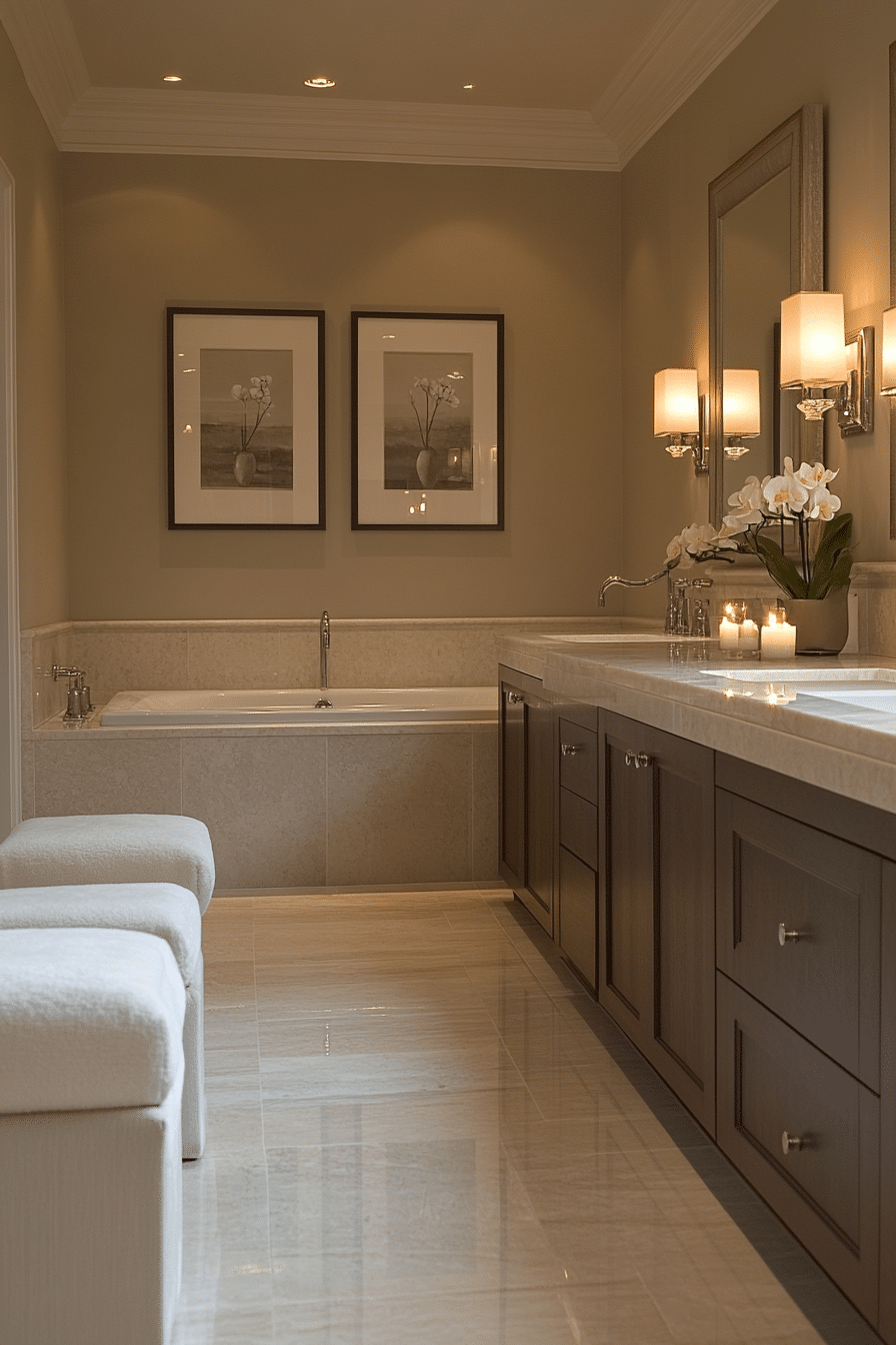 Luxury bathroom design