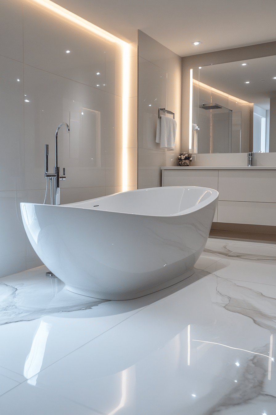 Luxury bathroom design