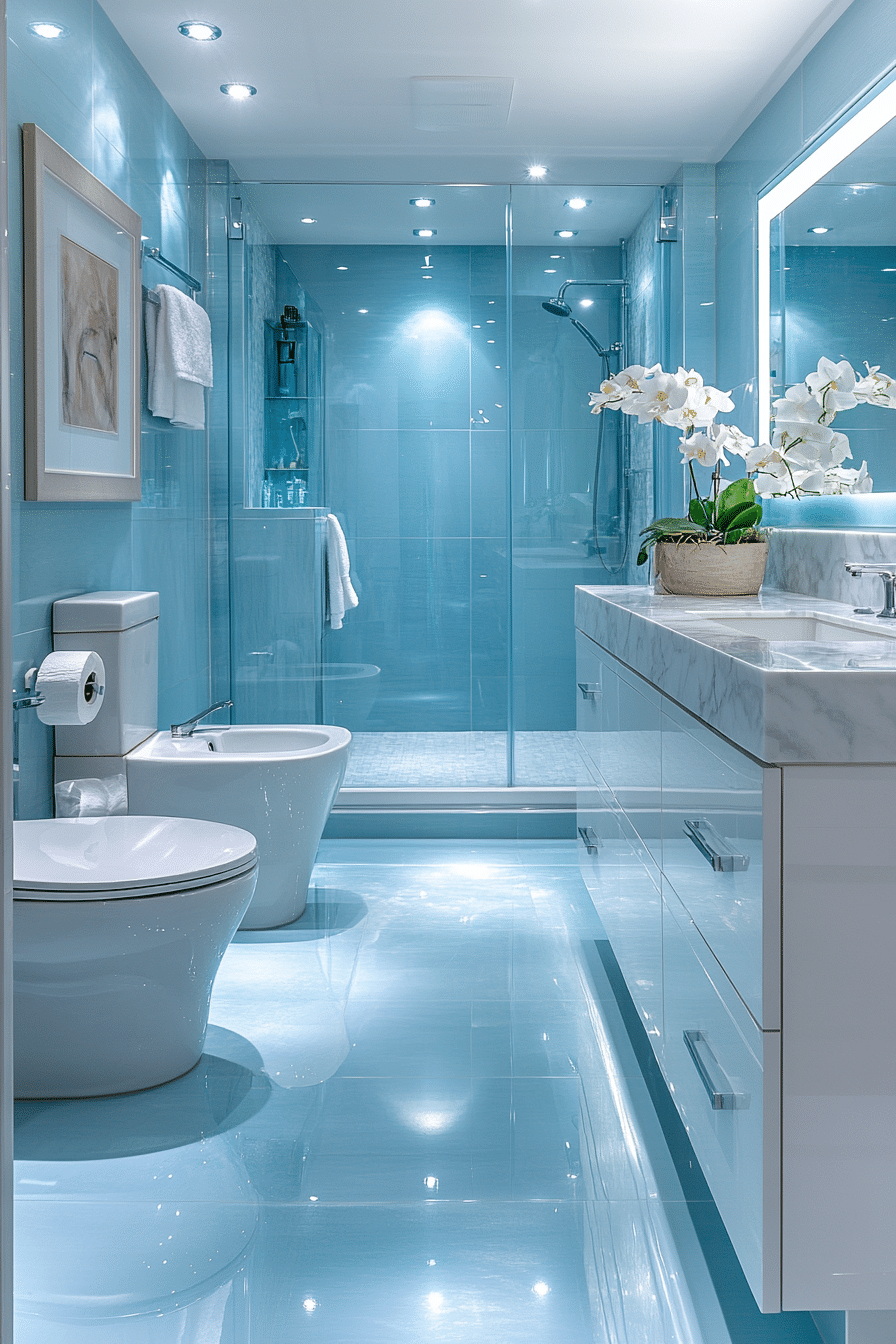 Luxury bathroom design