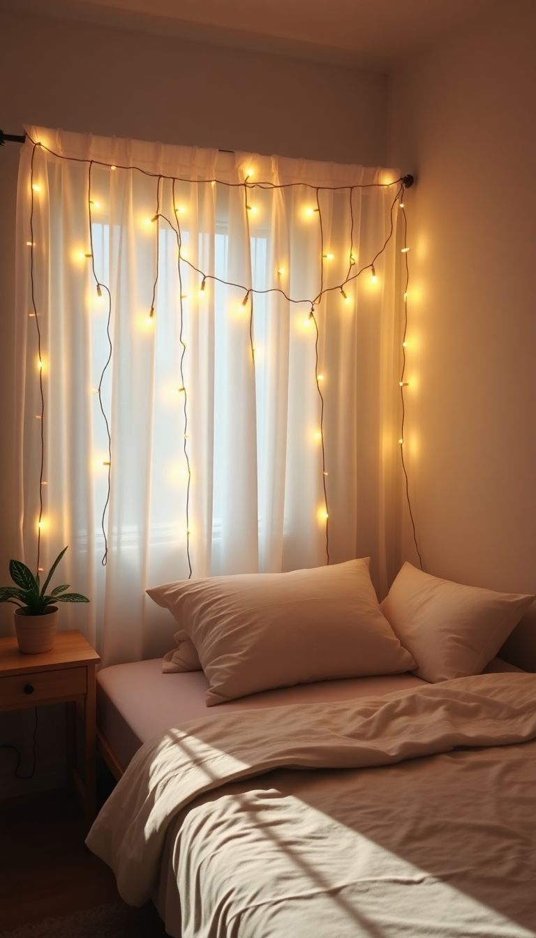 Fairy lights for atmosphere