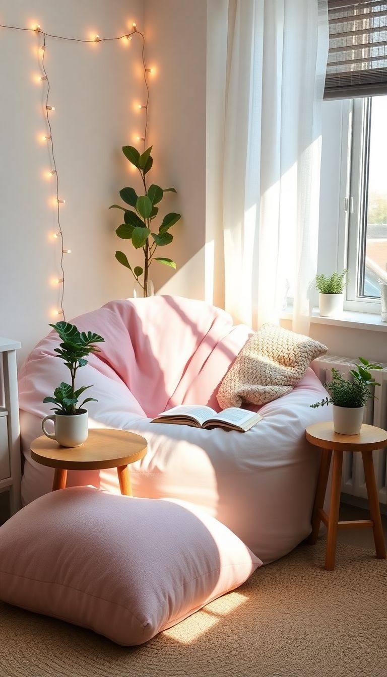 Cozy relaxation corner