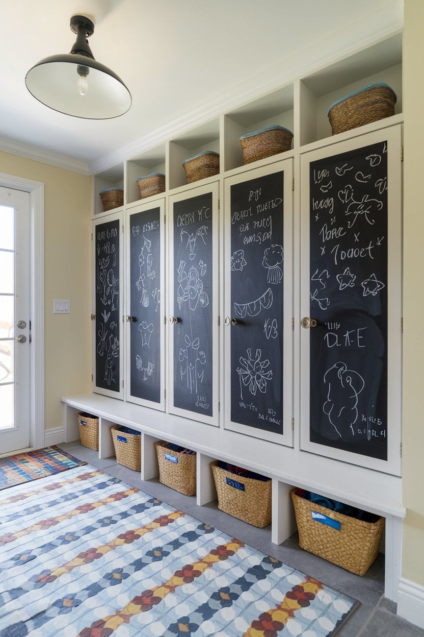 Upgrade Your Home with These 15 Chic Mudroom Lockers Featuring Doors