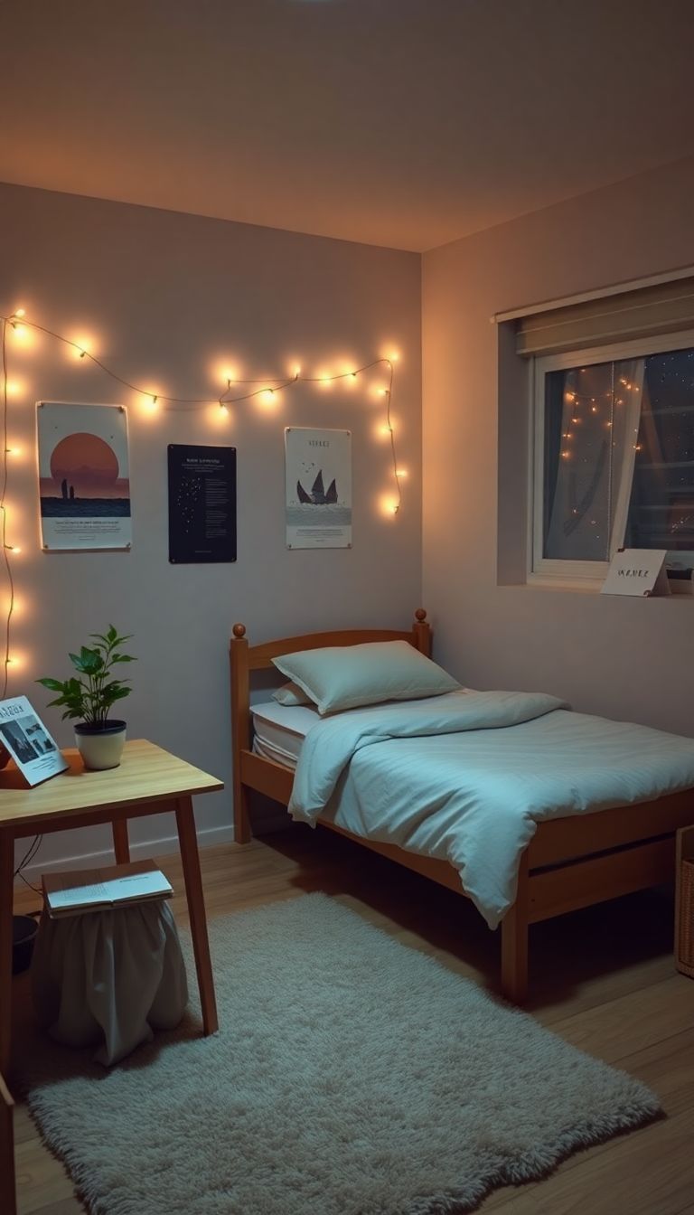 Fairy lights for atmosphere