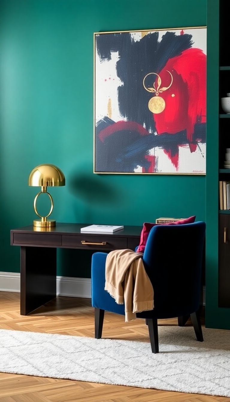 Use rich, deep colors