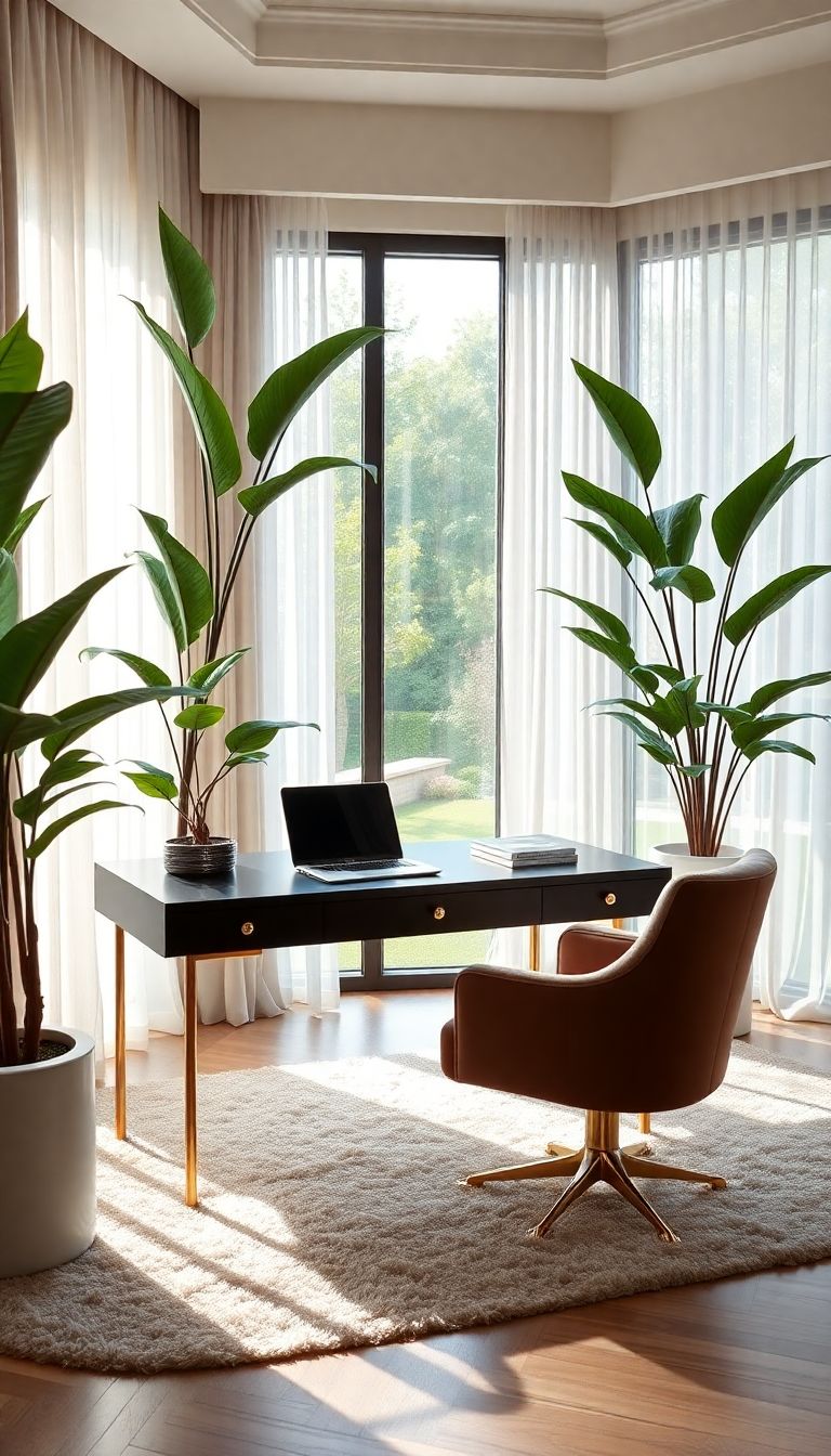 Incorporate greenery with plants