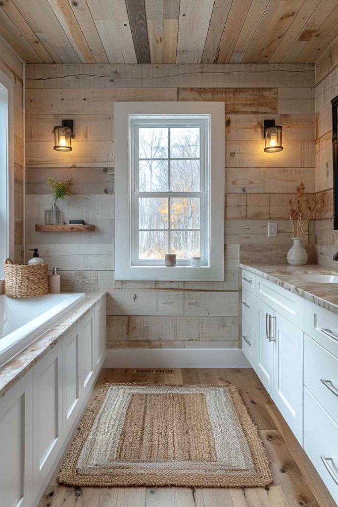 Transform a small bathroom nook into an <a href=