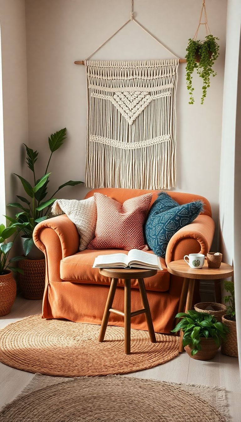 Create a cozy reading corner