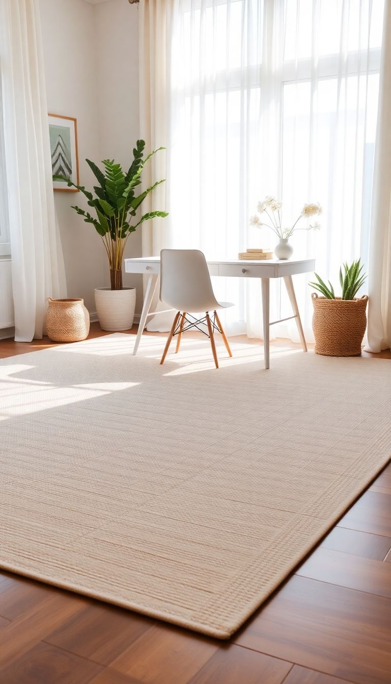 Soft, light carpets