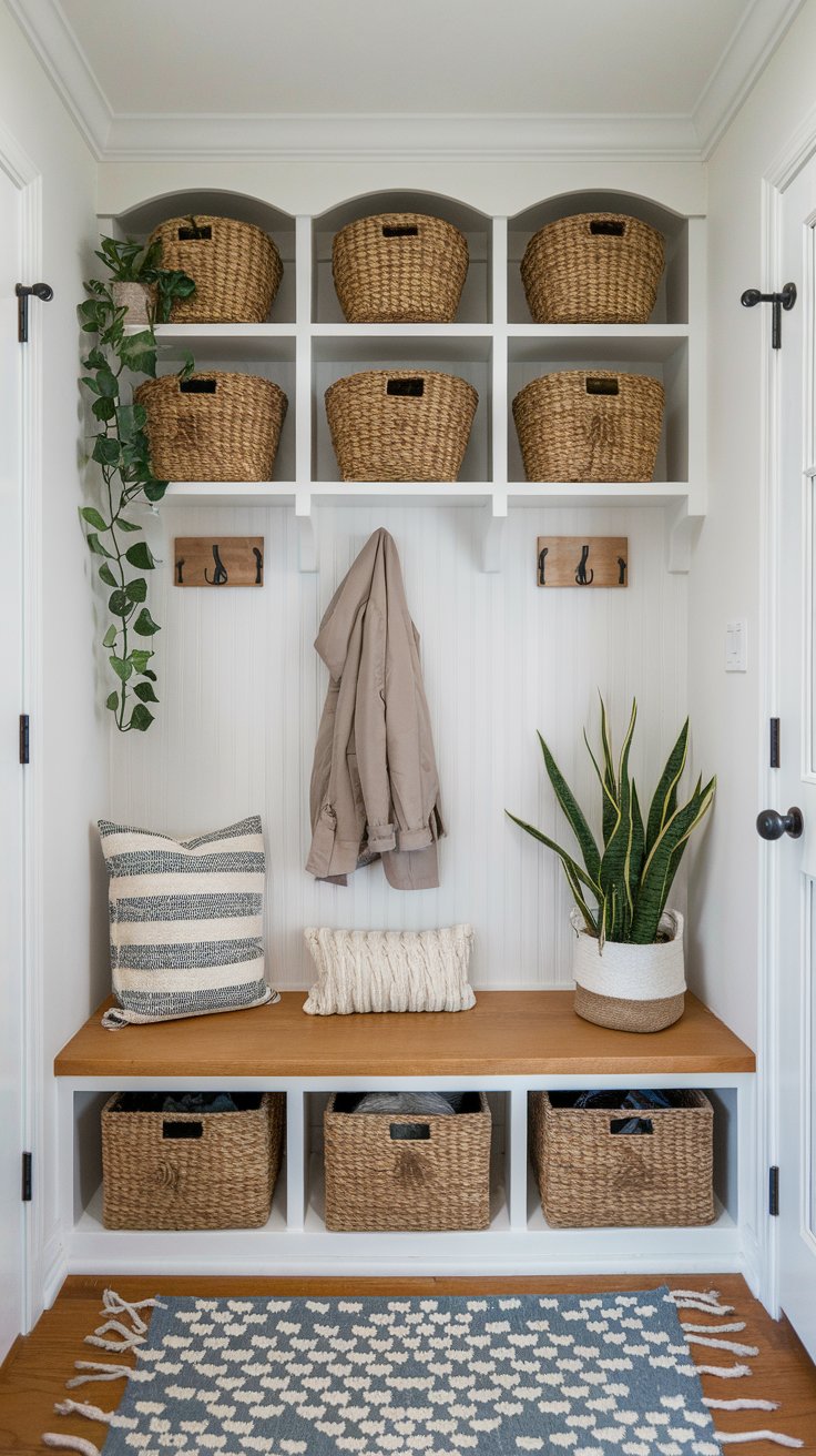 Transform Your Small Space with These 15 Innovative Mudroom Entryway Ideas