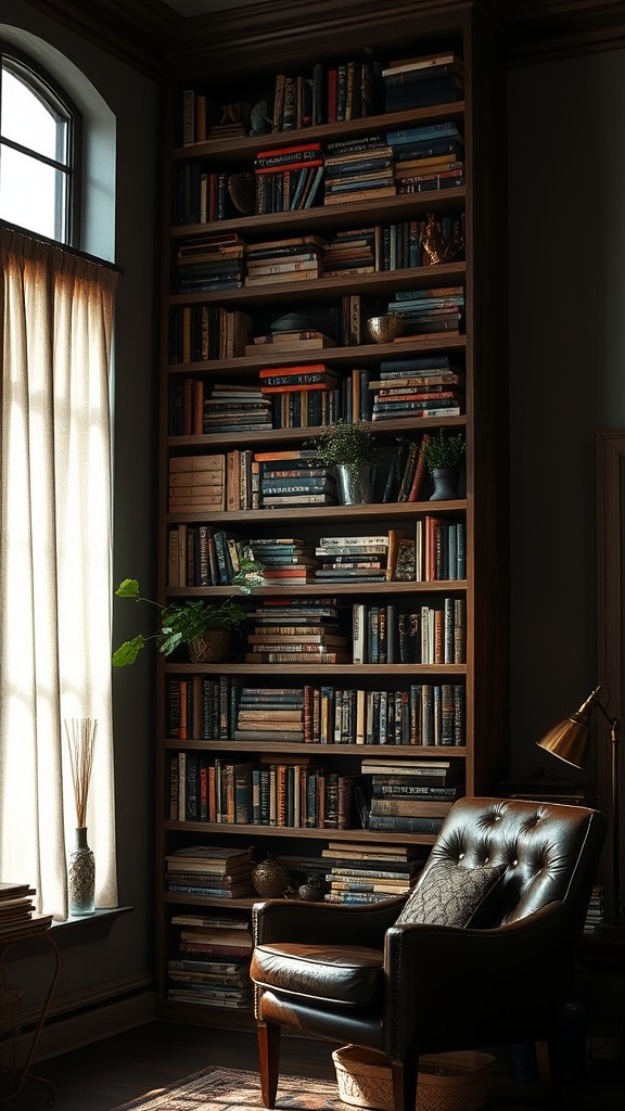 Bookshelves with character