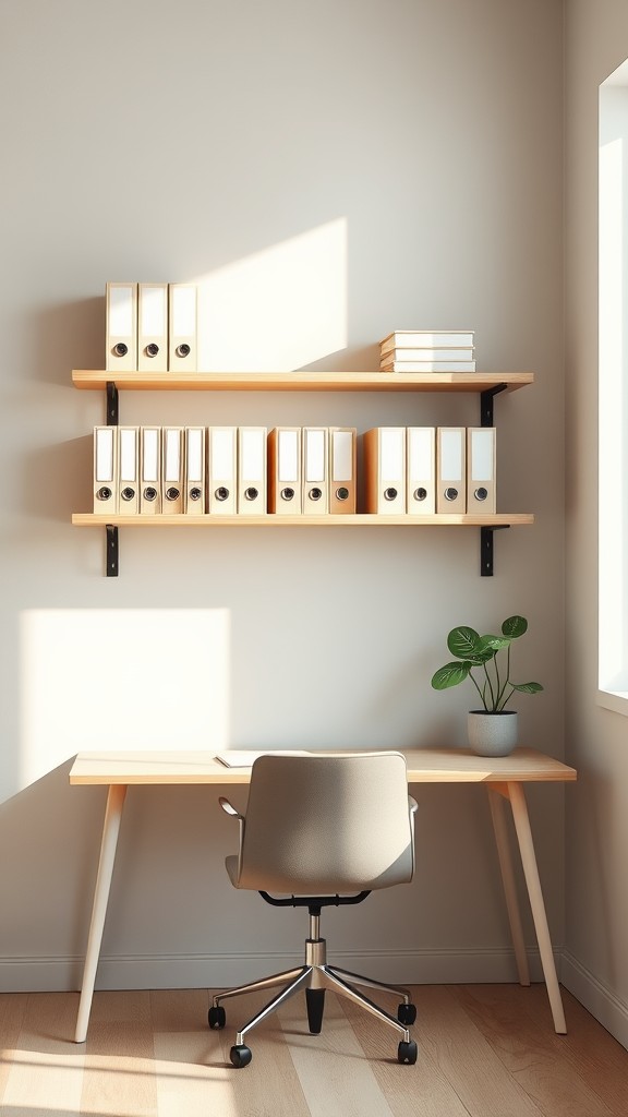 Wall mounted storage systems for organization