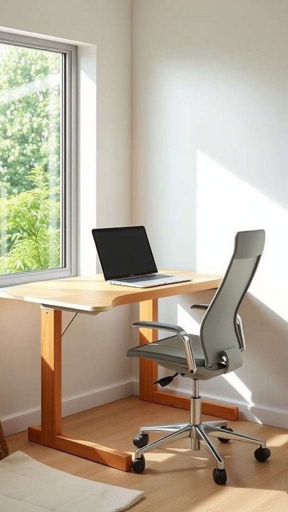 Height-adjustable desks for ergonomics