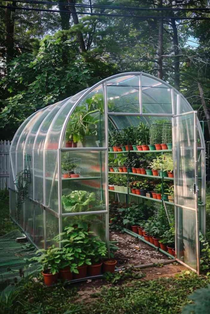 Made from PVC pipe, this DIY greenhouse idea is the perfect weekend project for anyone who takes pride in building their own garden space from scratch. It is a <a href=