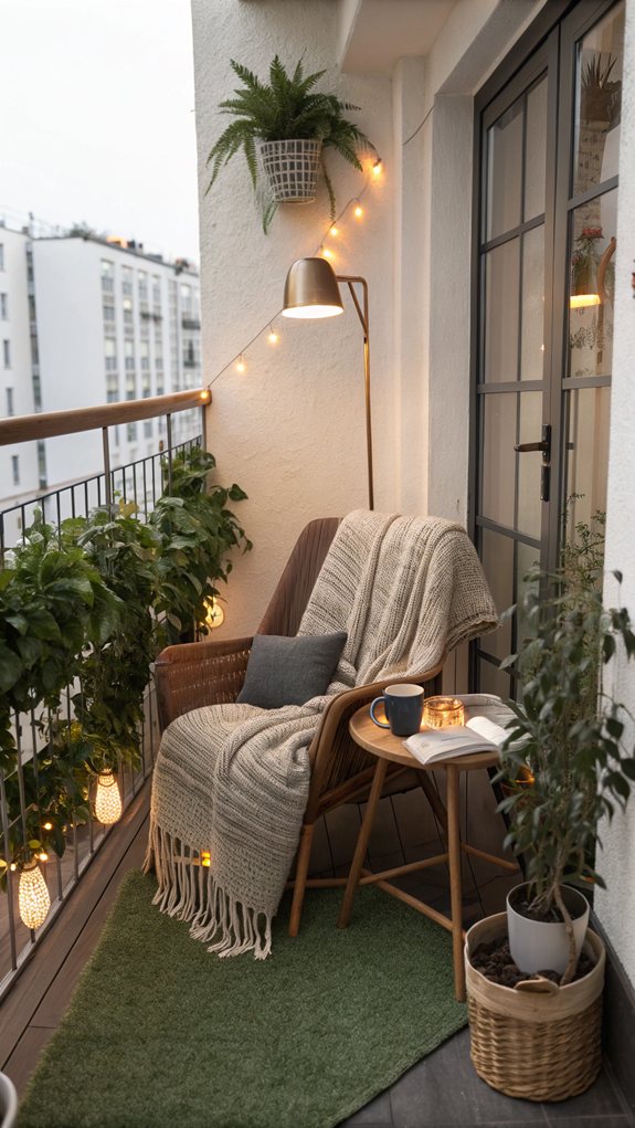 cozy corner for reading