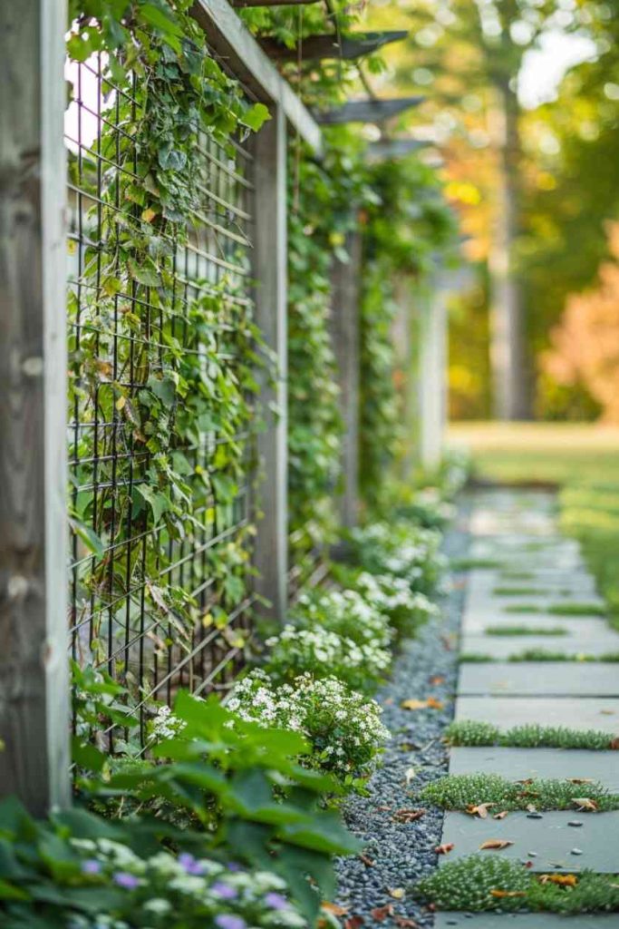 Minimalist yet powerful, the cable wire mesh provides a streamlined support system that is almost invisible. This allows climbing plants to take center stage as they climb with grace and ease, showcasing their natural beauty.