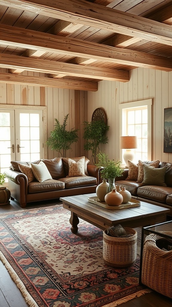 Incorporate rustic elements