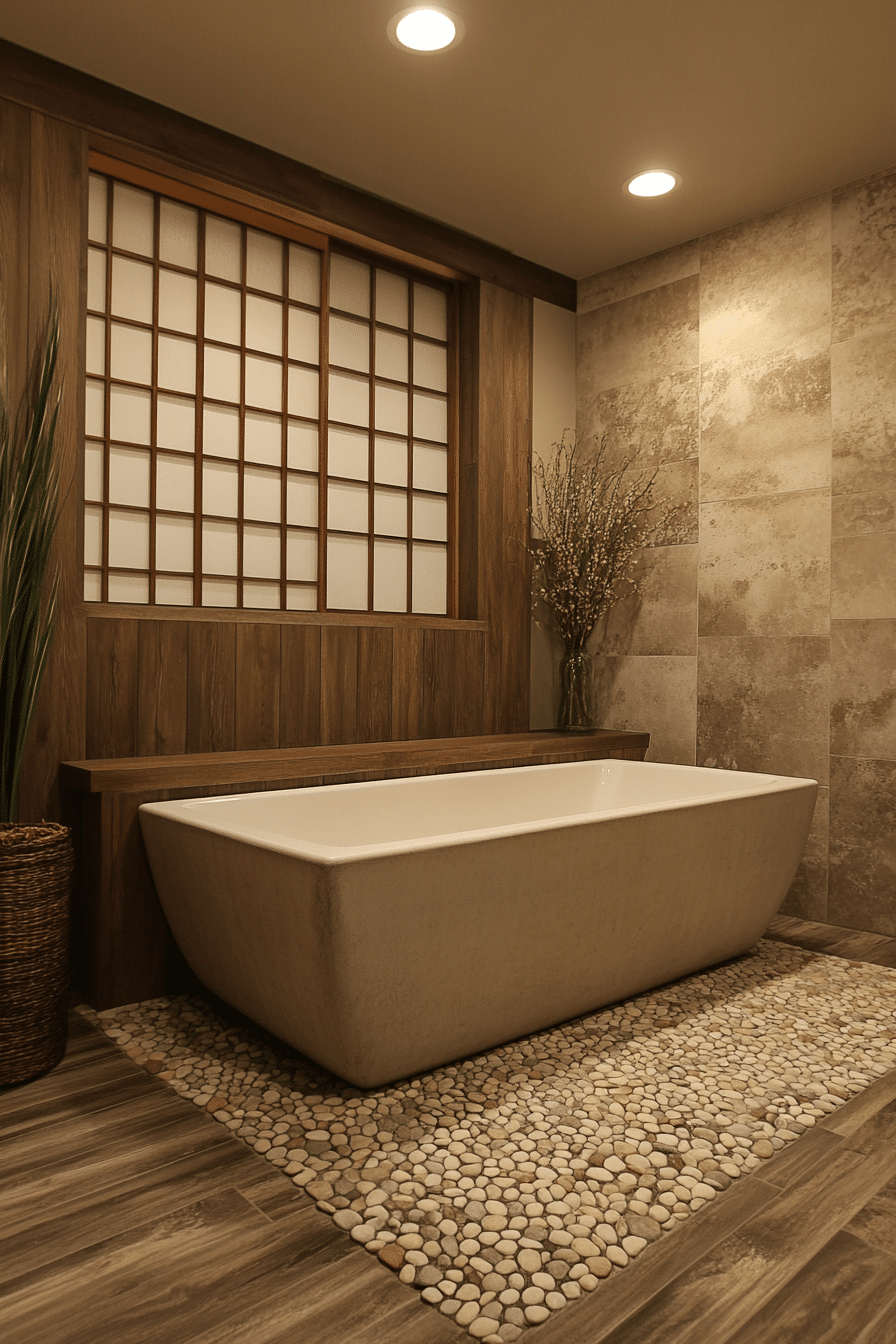 Zen bathroom decor ideas