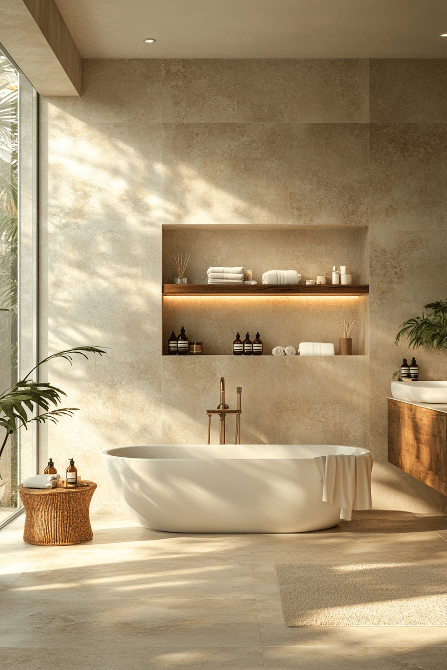 Zen bathroom decor ideas