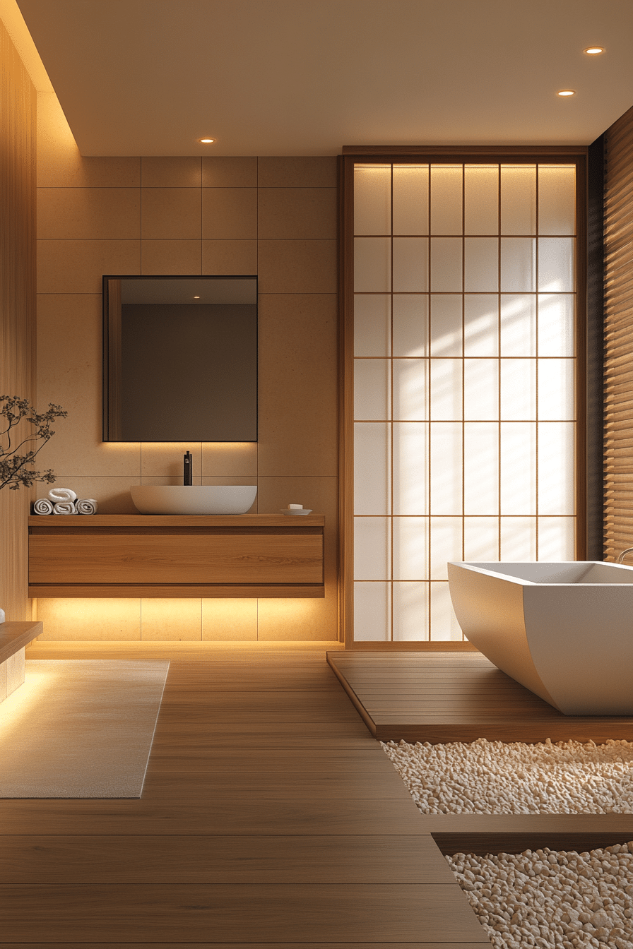 Zen bathroom decor ideas