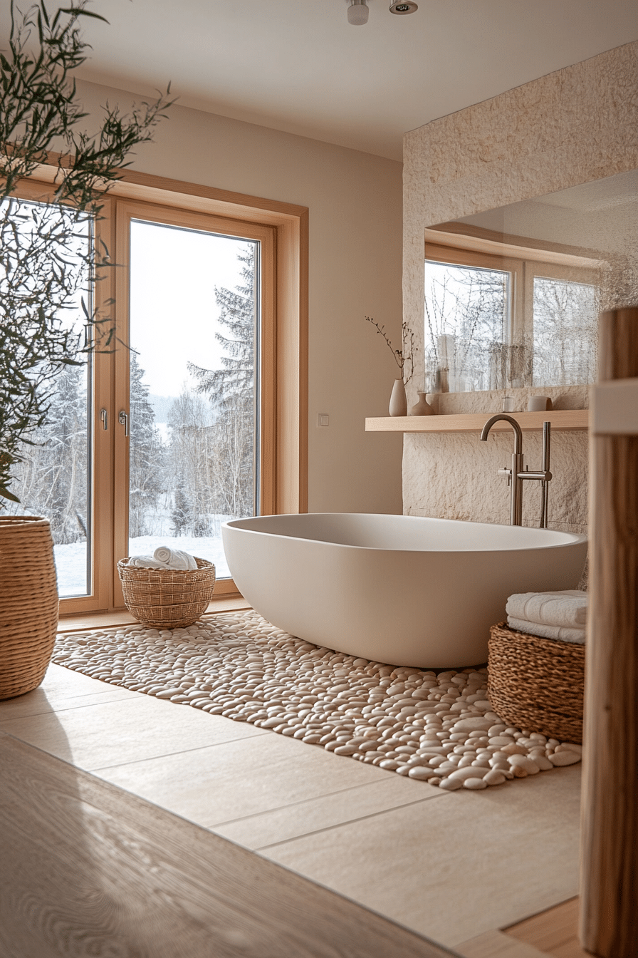 Zen bathroom decor ideas