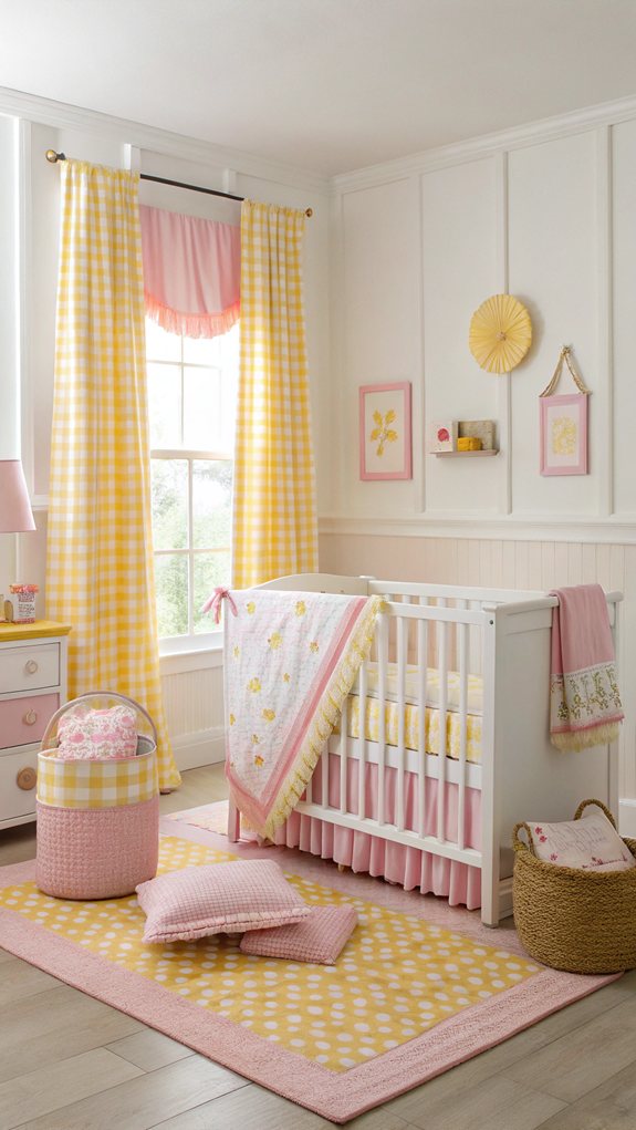 Get Inspired: 25 Vibrant Pink and Yellow Nursery Designs