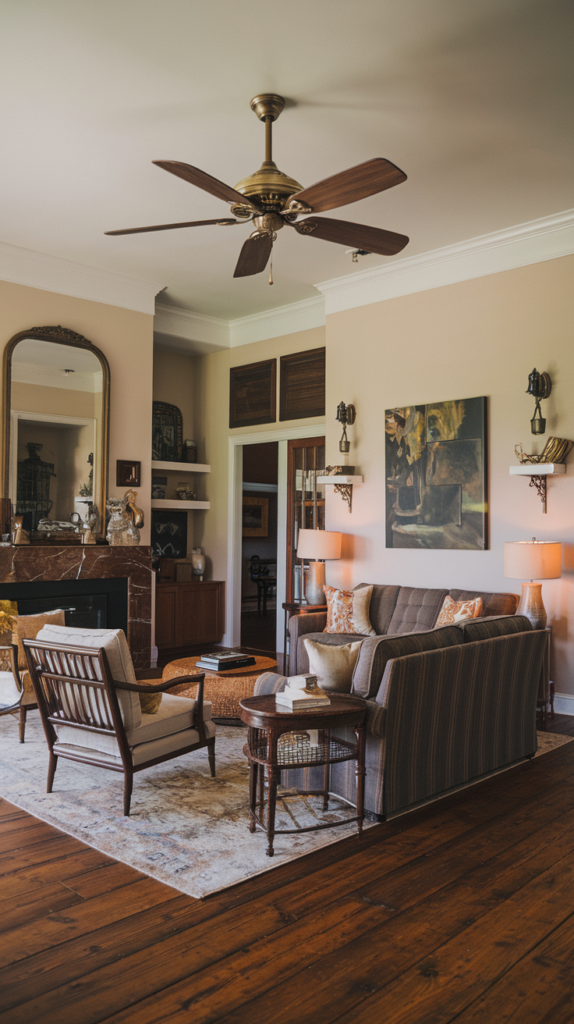 Traditional ceiling fans