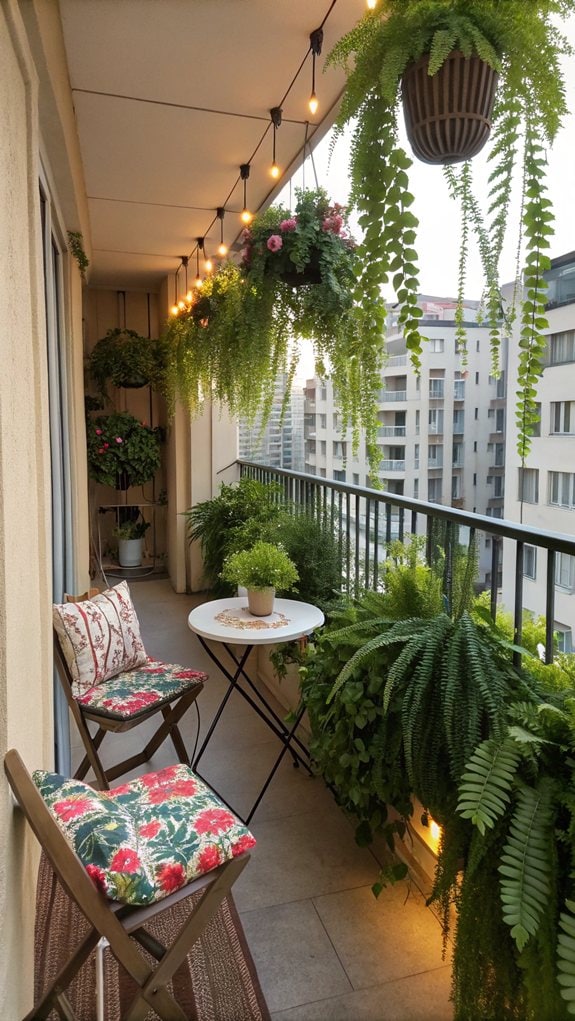 lush suspended green sanctuary