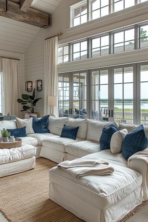 Unaffected furnishings and reserved coastal relief to the calm retreats of the Hamptons, where the coastal design corresponds to the wonderful sophistication.