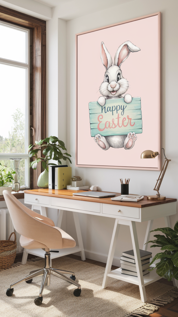 Wall art prints with Easter topics