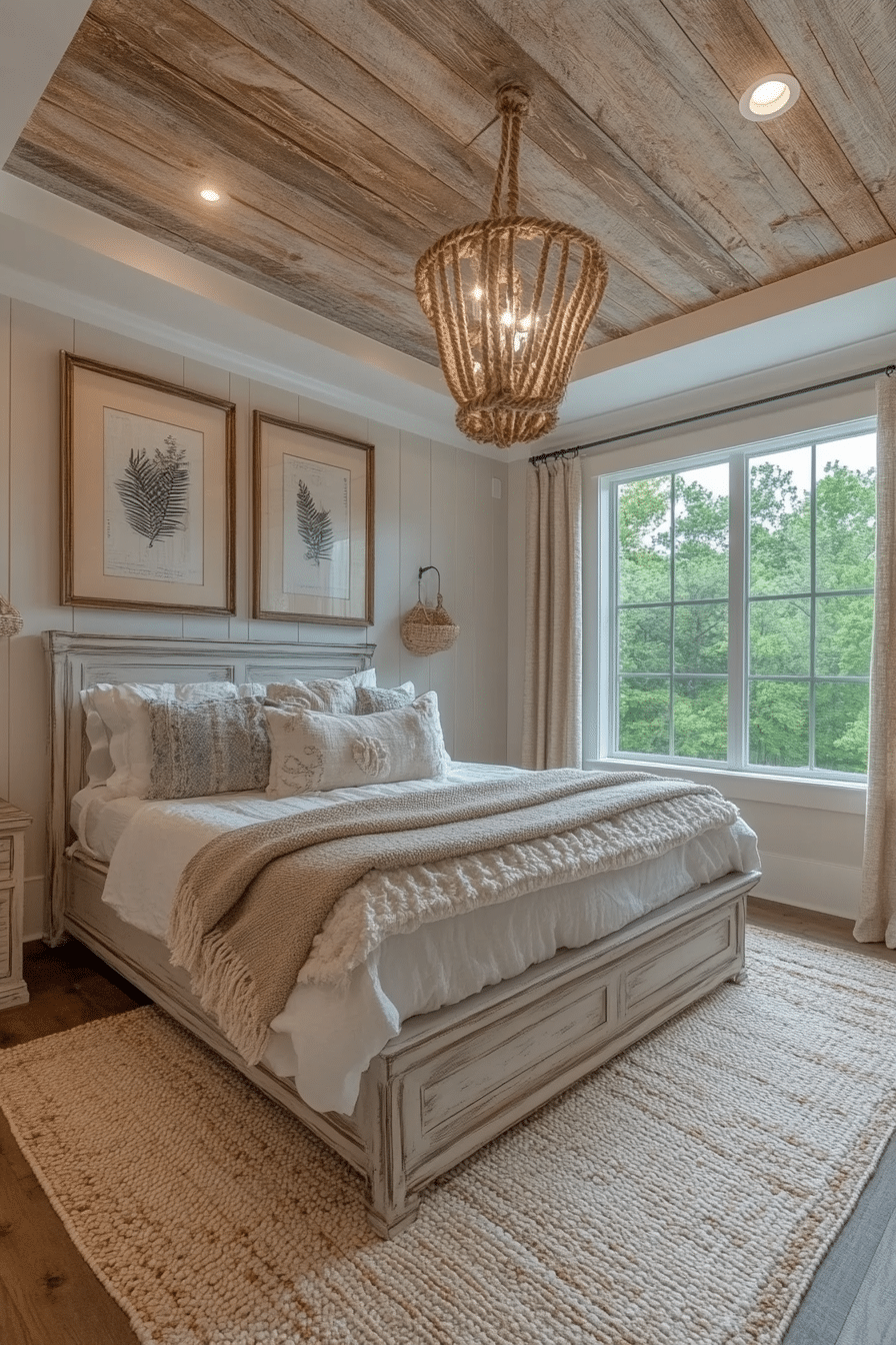 Rustic farmhouse bedroom