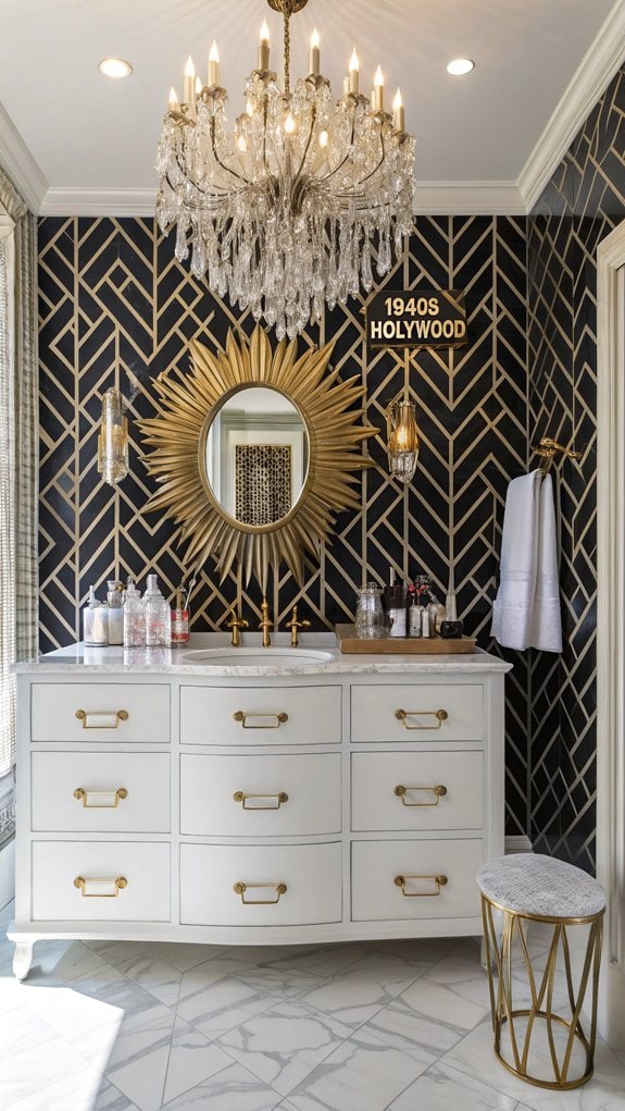 Step Inside These 15 Fabulously Feminine Apartment Bathrooms!