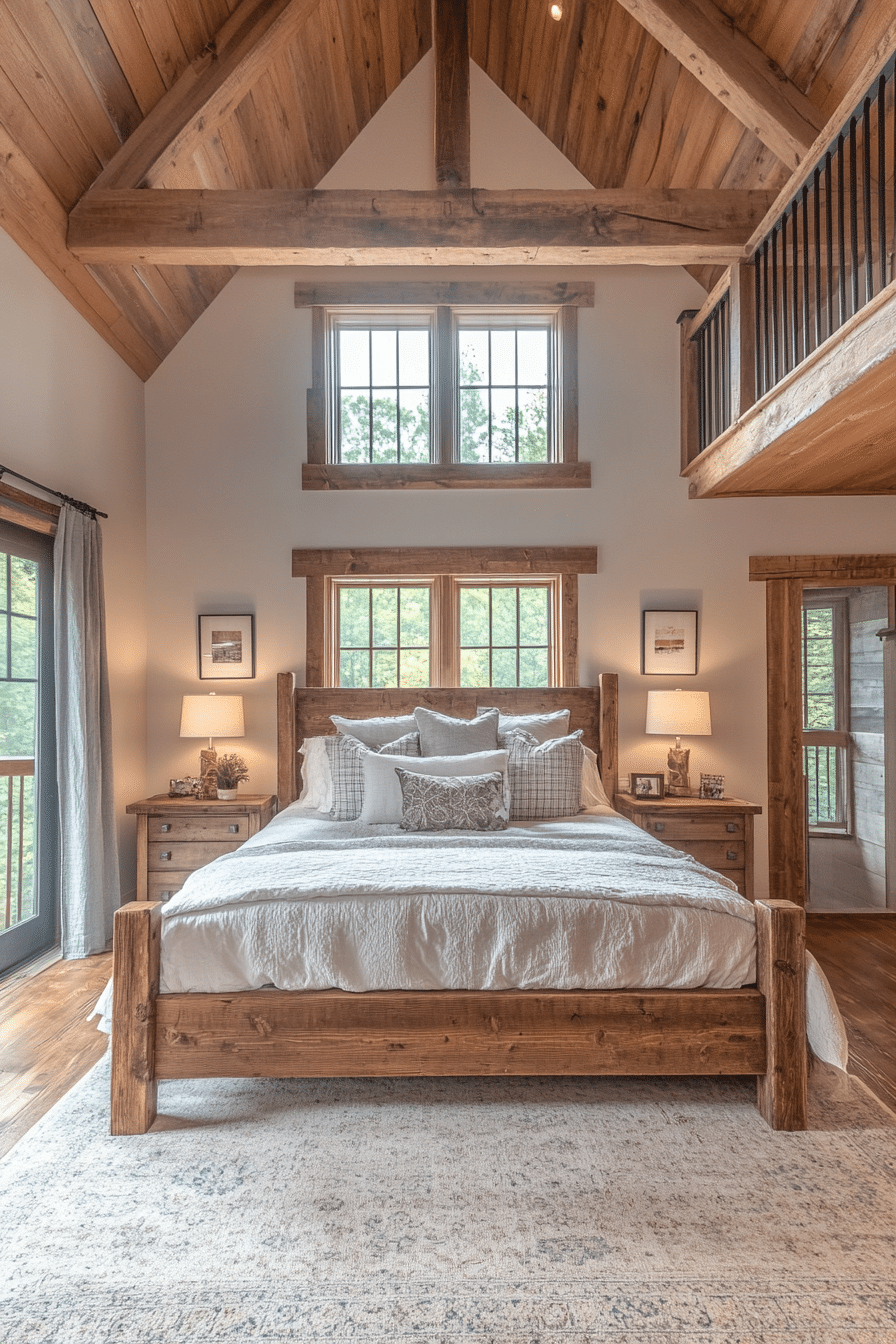 Rustic bedroom ideas