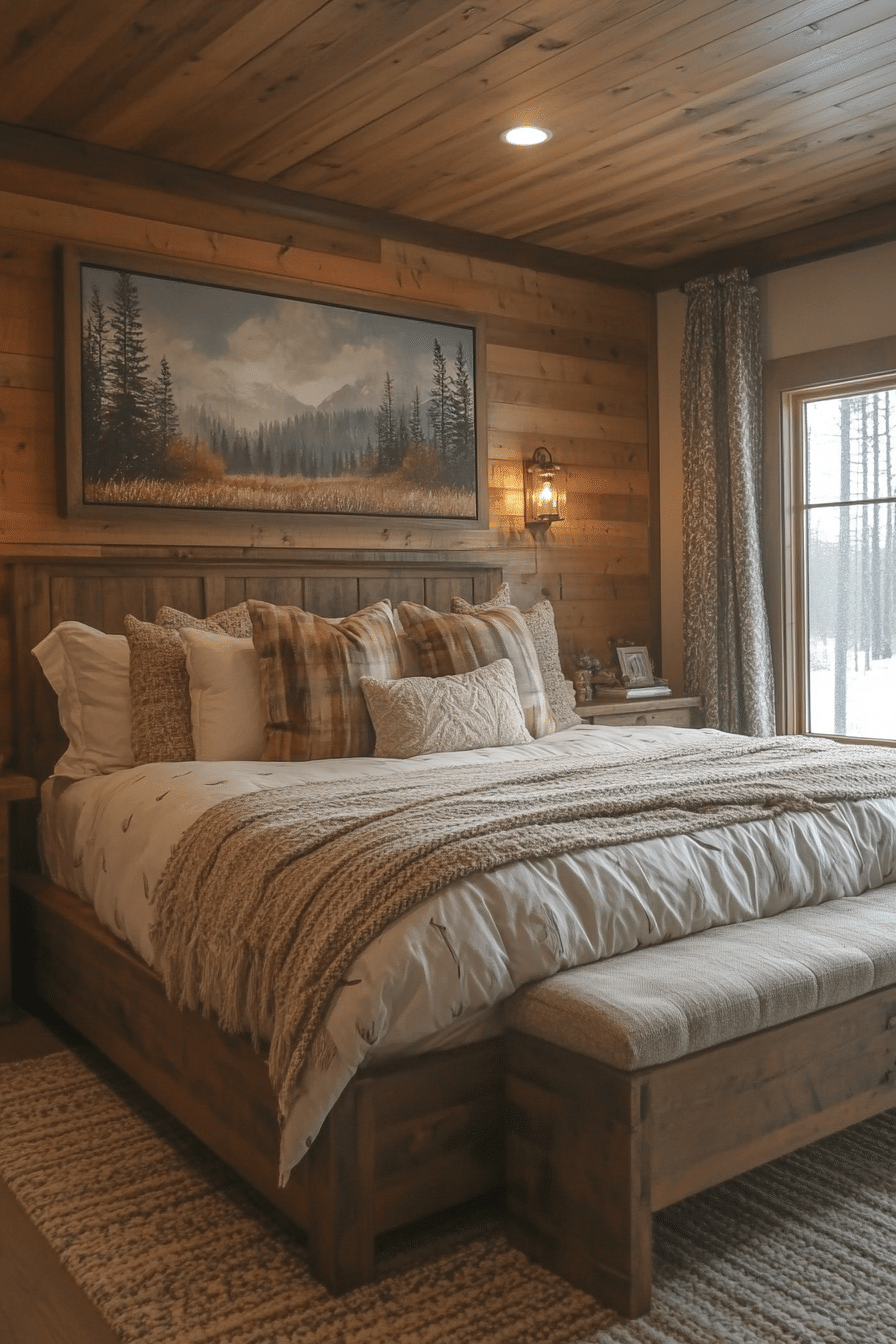 Rustic bedroom ideas