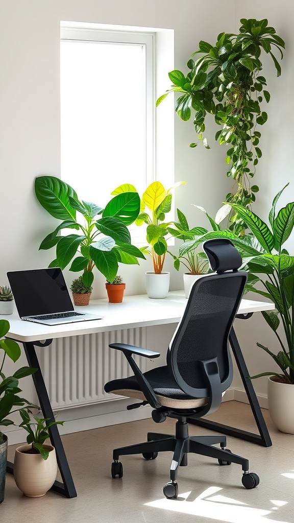 Interior plants for a fresh atmosphere