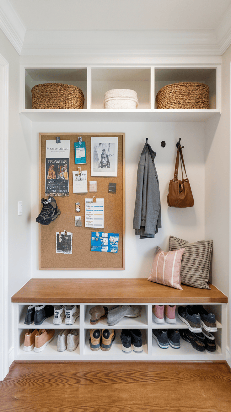 Get Inspired: 10 Unique Mudroom Bulletin Board Ideas to Elevate Your Home Decor