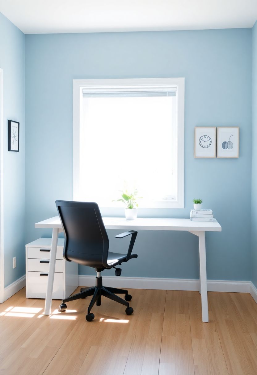 Transform Your Home Office with These 20 Stunning Paint Color Ideas