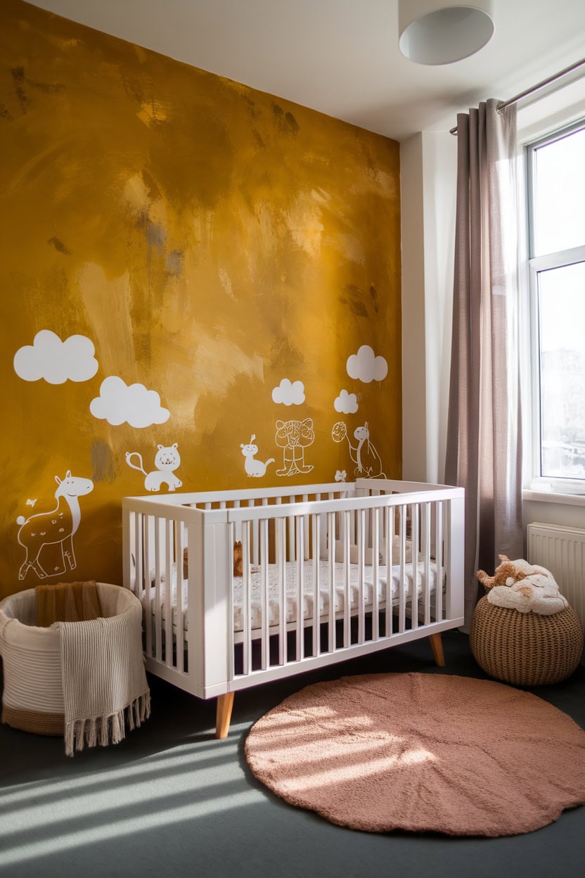 Transform Your Nursery into a Cozy Haven with These 23 Mustard Yellow Ideas