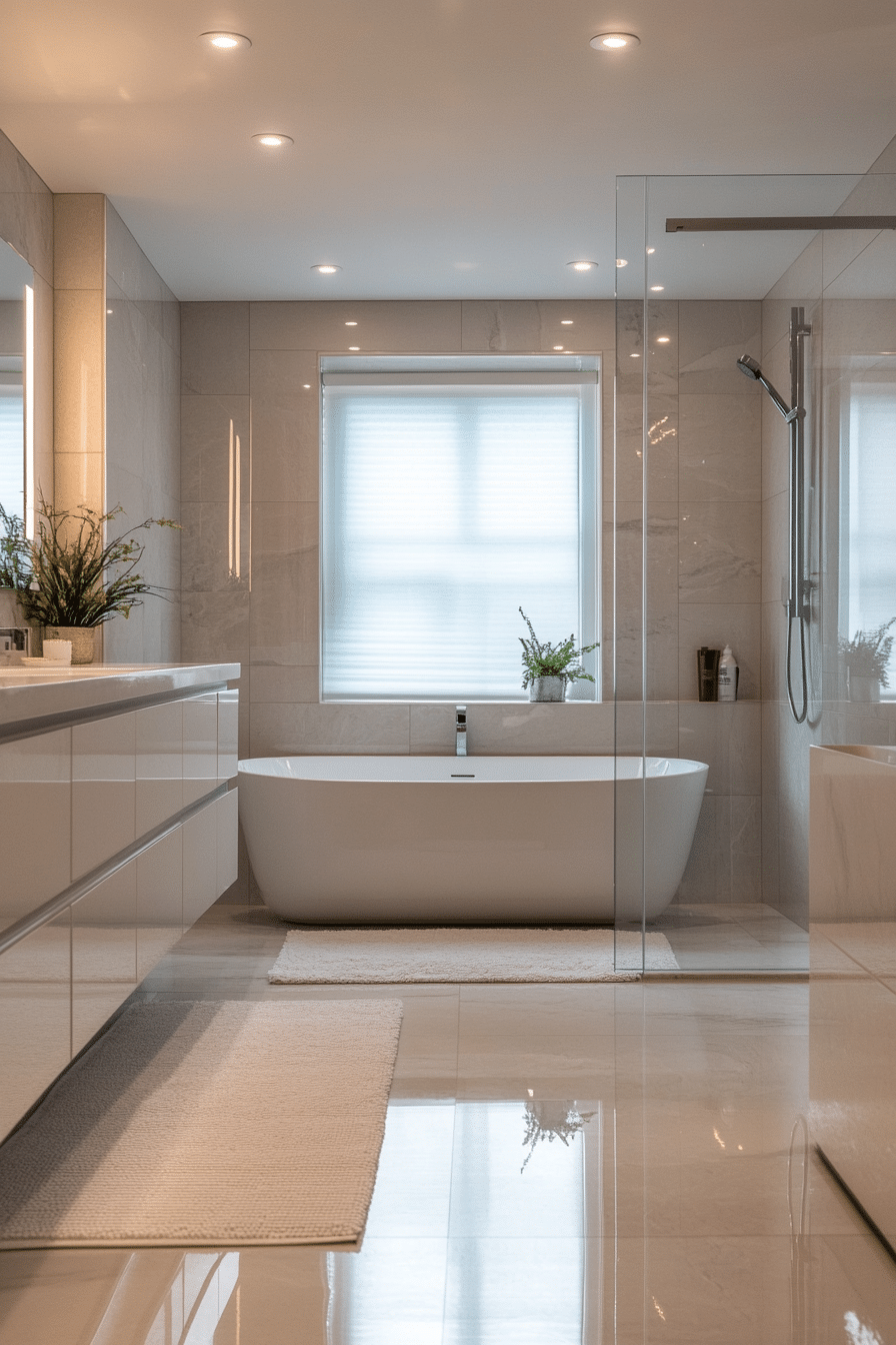 Luxury bathroom design