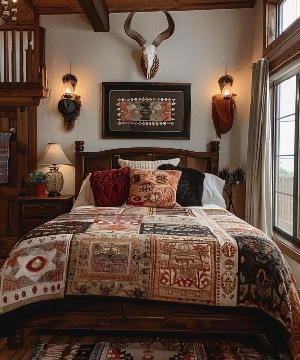 Transform Your Bedroom into a Cozy Western Retreat with These 40 Ideas!