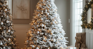 Deck the Halls with These 39 Stunning White Christmas Tree Decorations!